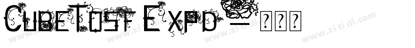 CubeTosf Expd字体转换